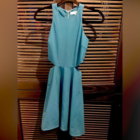 Elizabeth and James Emory Cutout Skater Dress - Picture 3 of 4